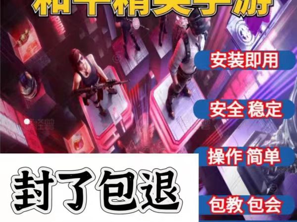 直装和平精英免费科技防封技术展示